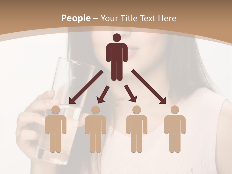 Lifestyle Girls Caucasian PowerPoint Template