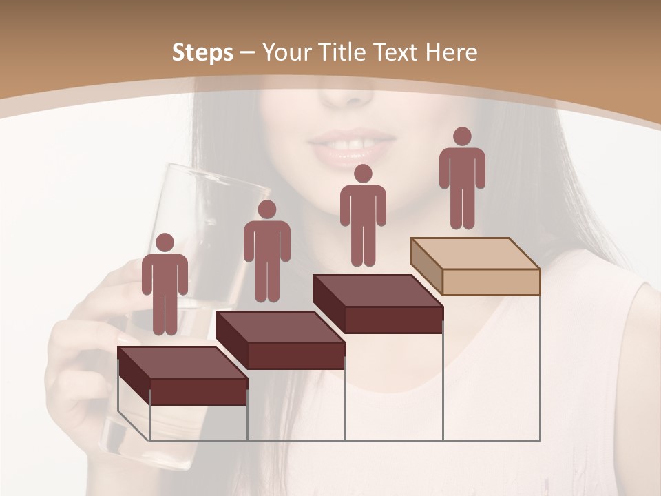 Lifestyle Girls Caucasian PowerPoint Template
