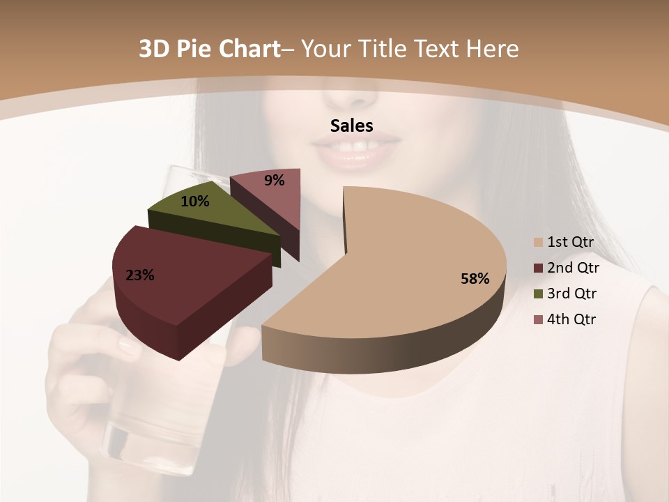 Lifestyle Girls Caucasian PowerPoint Template