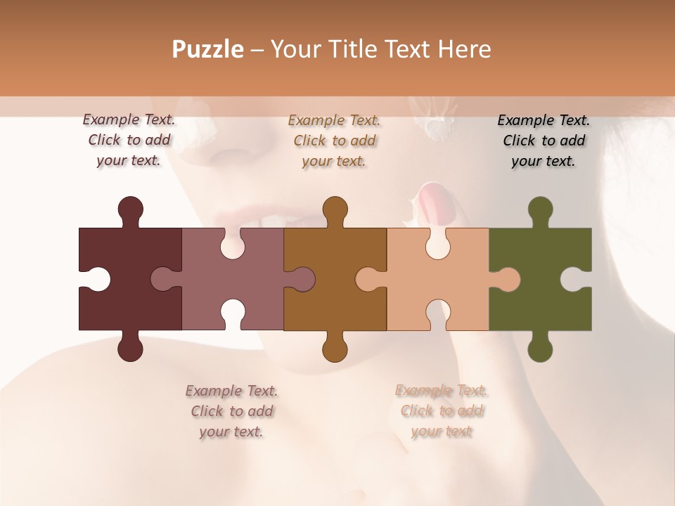 Hygiene Hydrate Face PowerPoint Template