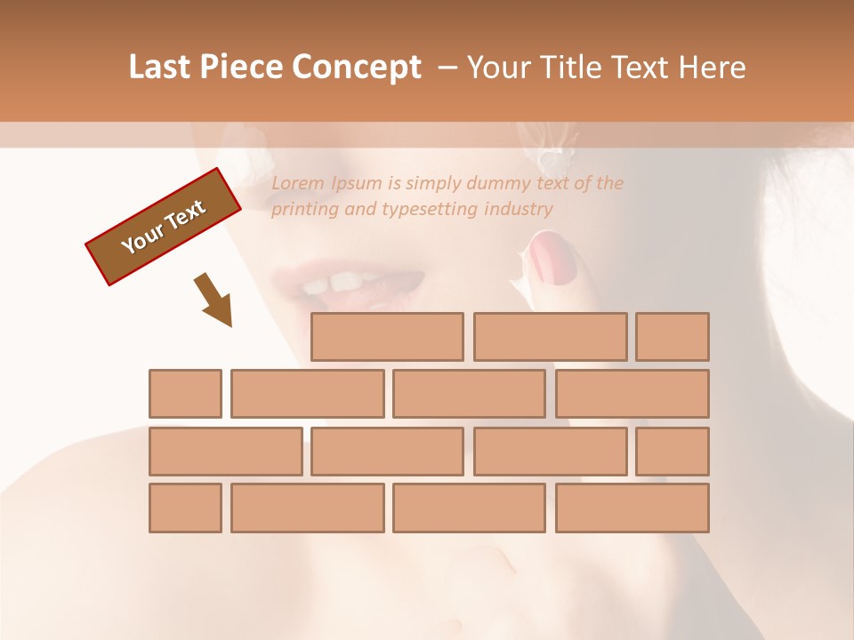 Hygiene Hydrate Face PowerPoint Template