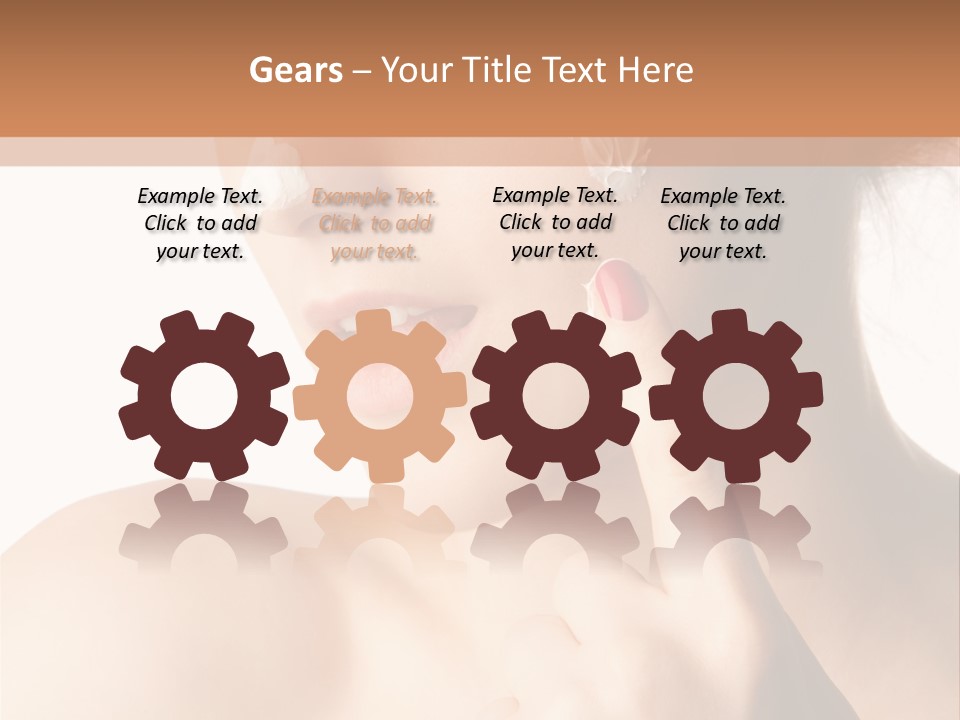 Hygiene Hydrate Face PowerPoint Template