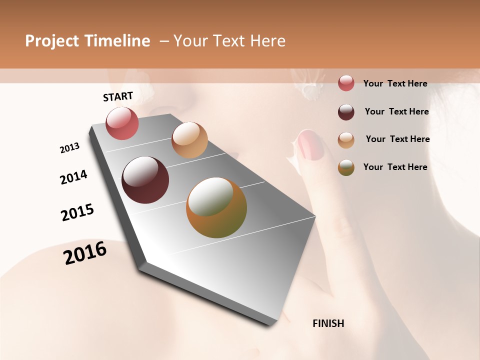 Hygiene Hydrate Face PowerPoint Template