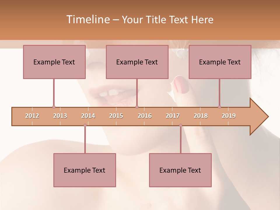 Hygiene Hydrate Face PowerPoint Template