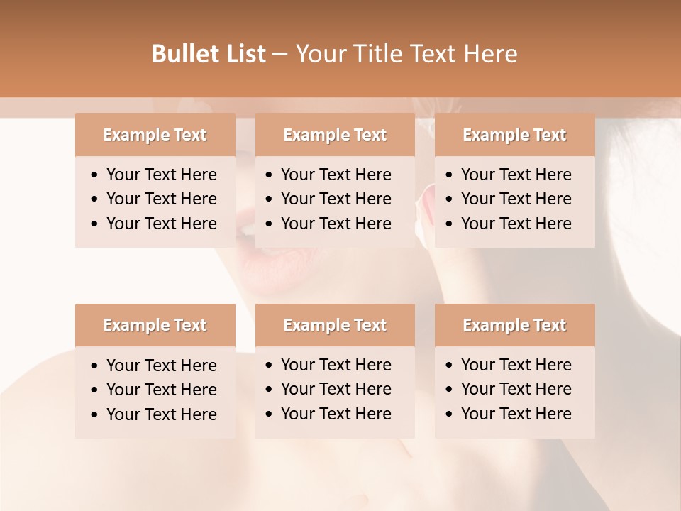 Hygiene Hydrate Face PowerPoint Template