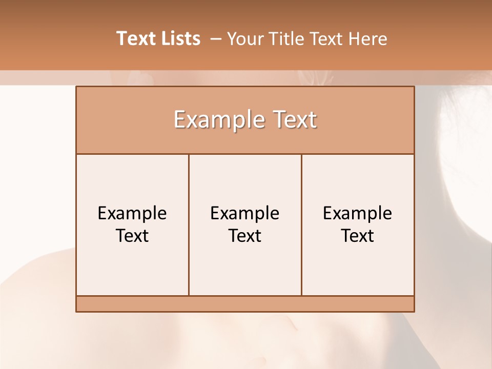 Hygiene Hydrate Face PowerPoint Template