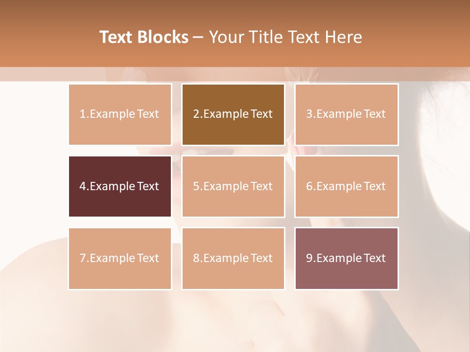 Hygiene Hydrate Face PowerPoint Template