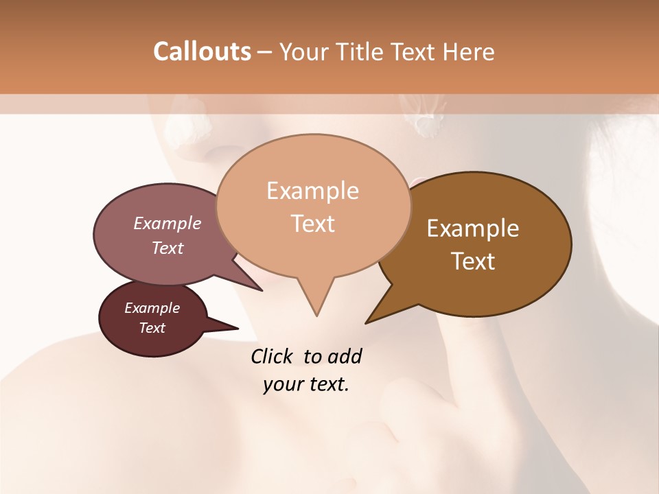Hygiene Hydrate Face PowerPoint Template