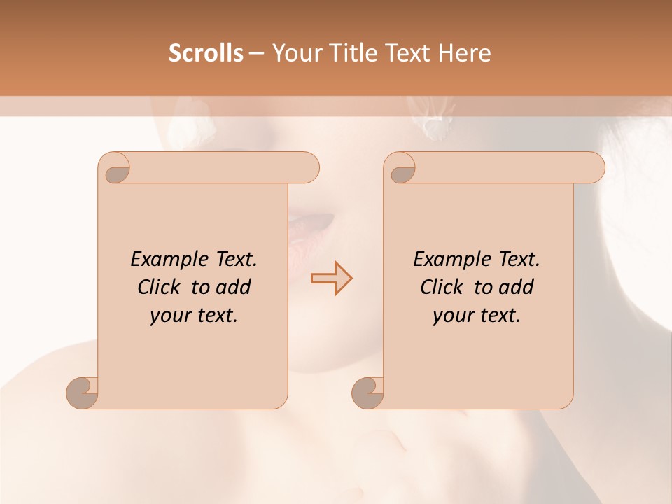Hygiene Hydrate Face PowerPoint Template