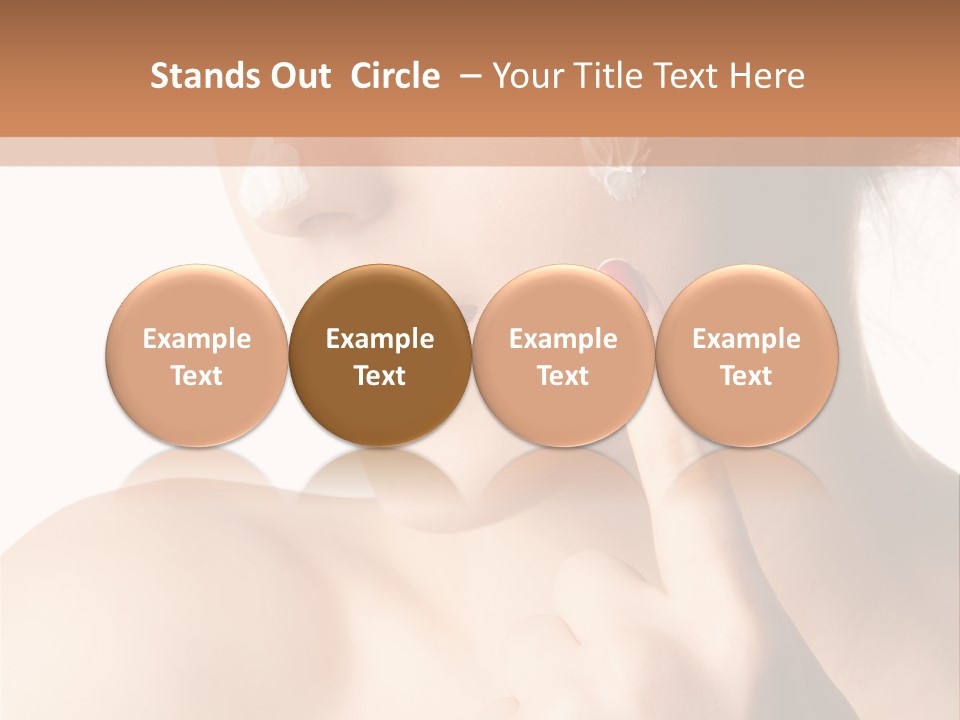 Hygiene Hydrate Face PowerPoint Template