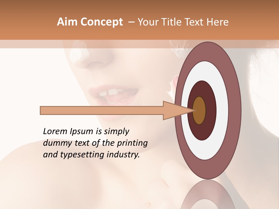 Hygiene Hydrate Face PowerPoint Template