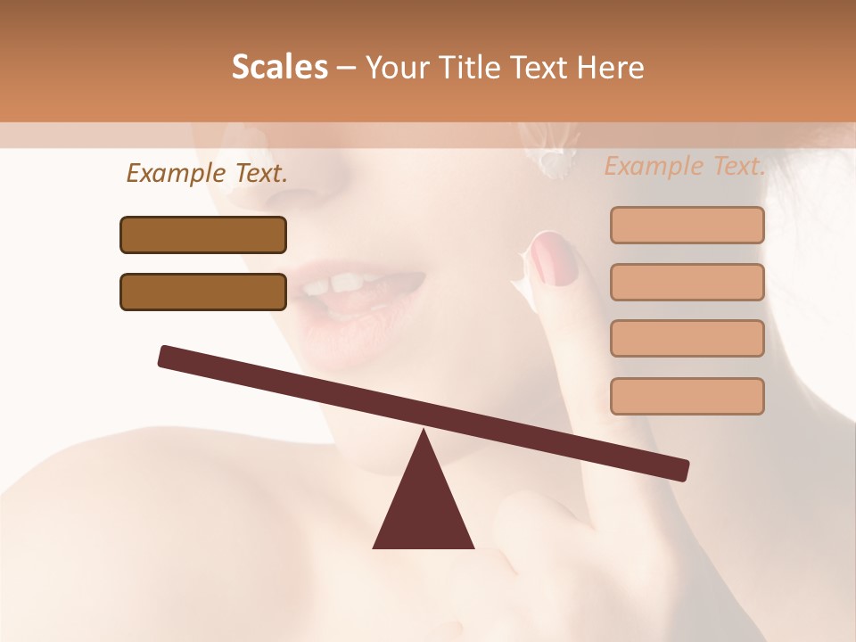 Hygiene Hydrate Face PowerPoint Template