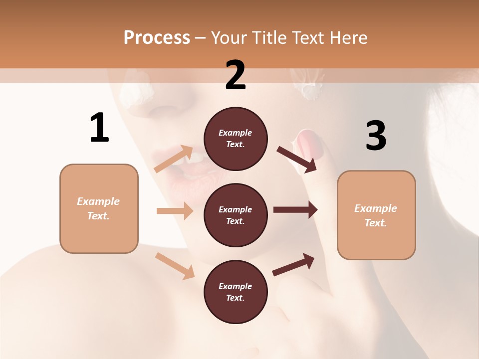 Hygiene Hydrate Face PowerPoint Template