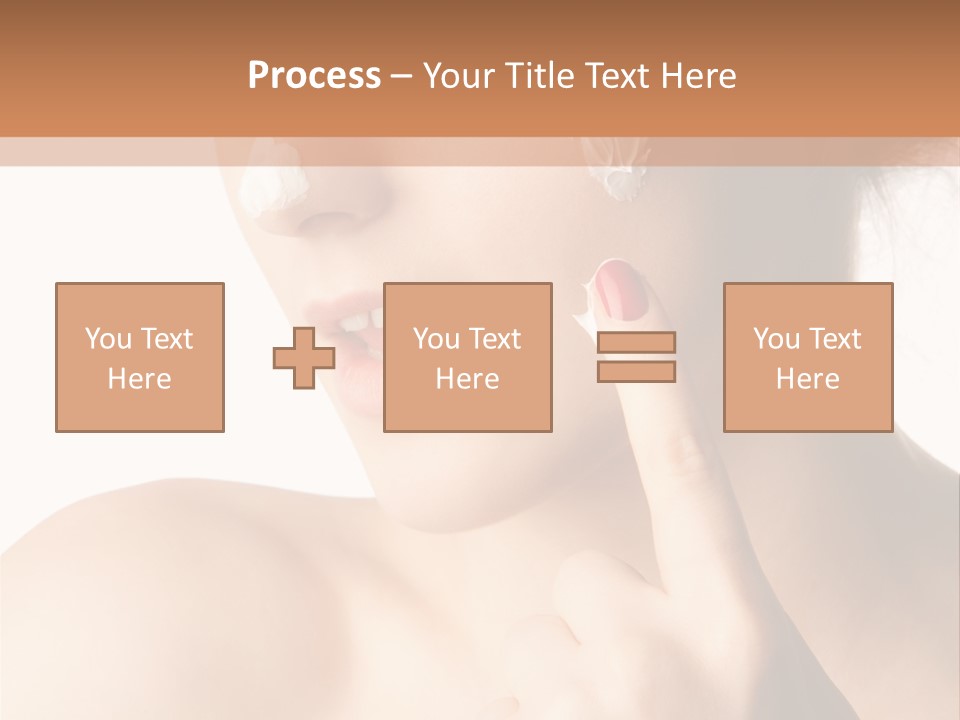 Hygiene Hydrate Face PowerPoint Template