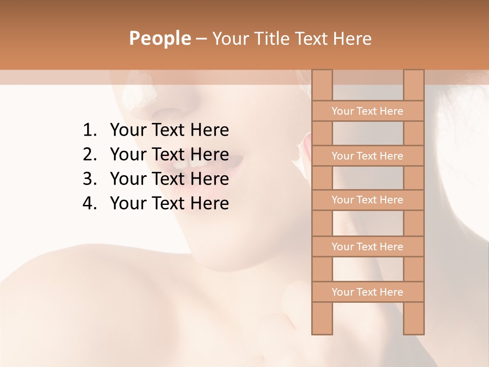 Hygiene Hydrate Face PowerPoint Template