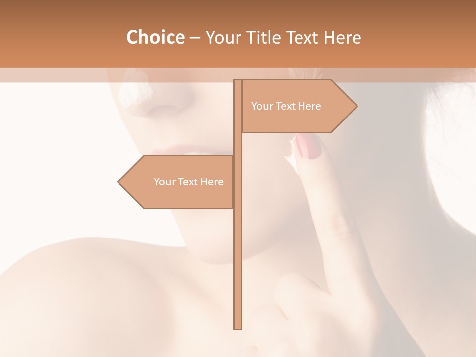 Hygiene Hydrate Face PowerPoint Template