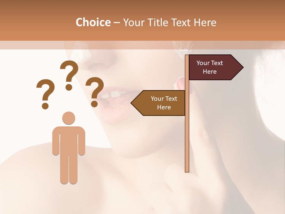 Hygiene Hydrate Face PowerPoint Template