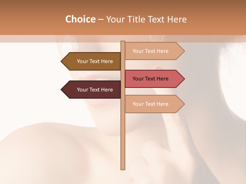 Hygiene Hydrate Face PowerPoint Template