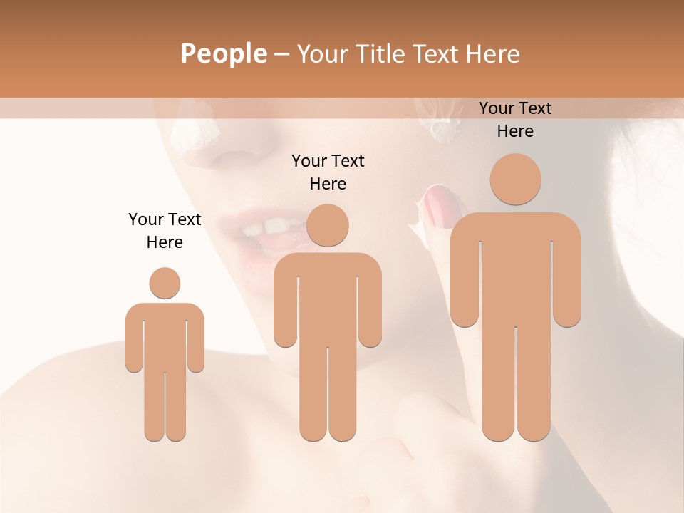 Hygiene Hydrate Face PowerPoint Template