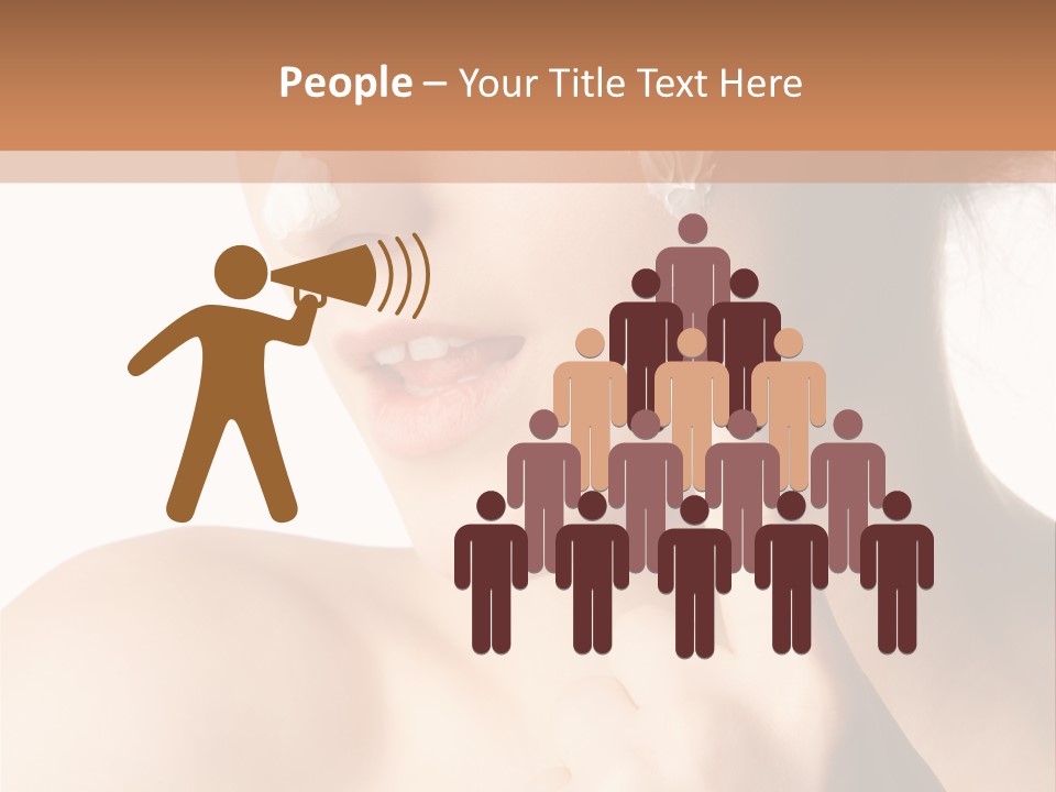 Hygiene Hydrate Face PowerPoint Template