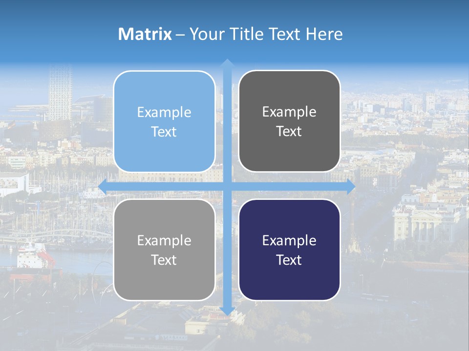 Yachts Mountains Seafarer PowerPoint Template