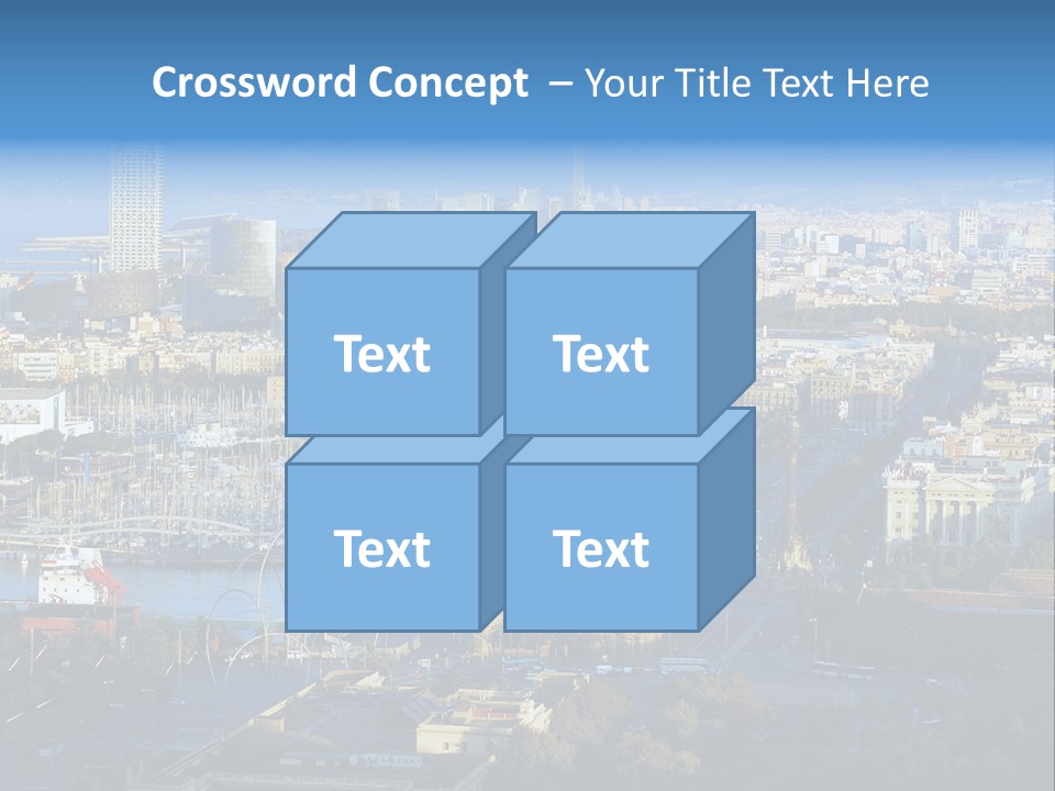 Yachts Mountains Seafarer PowerPoint Template