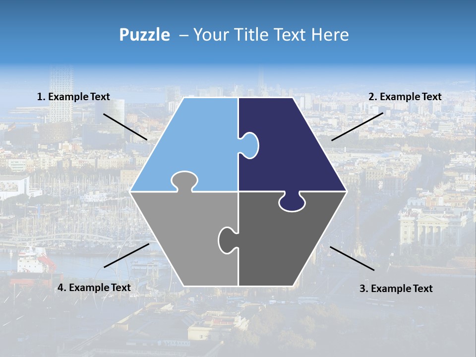 Yachts Mountains Seafarer PowerPoint Template