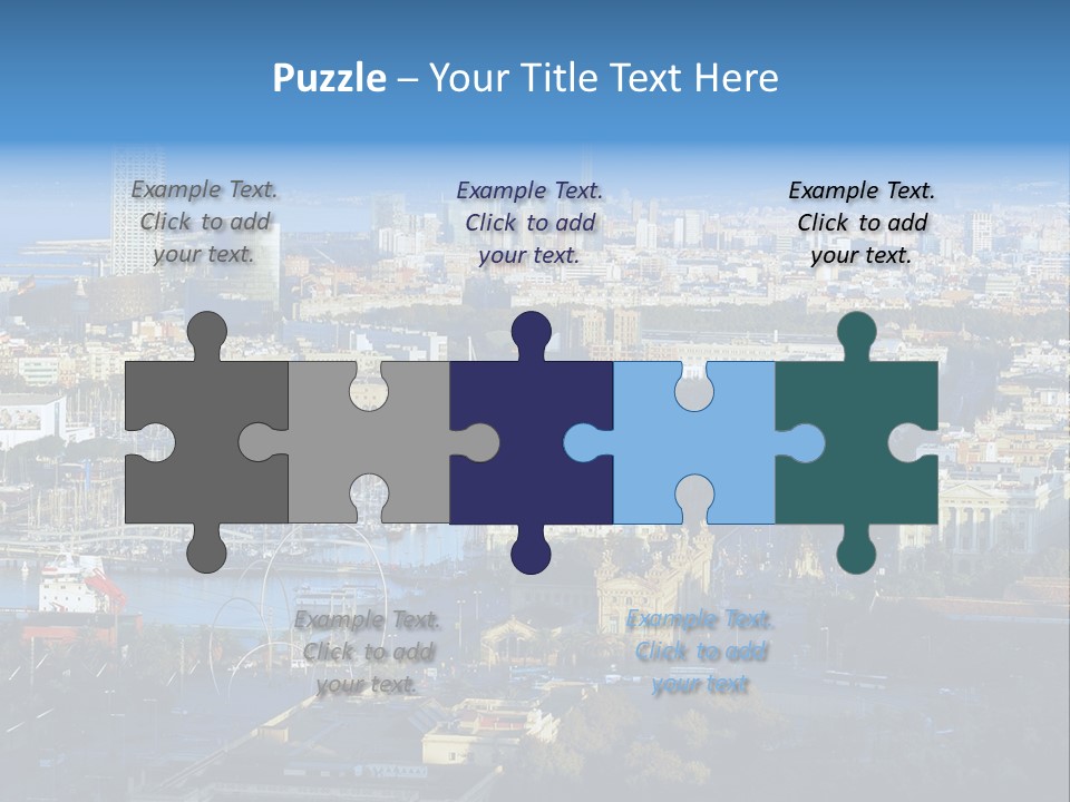 Yachts Mountains Seafarer PowerPoint Template