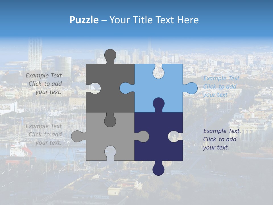 Yachts Mountains Seafarer PowerPoint Template