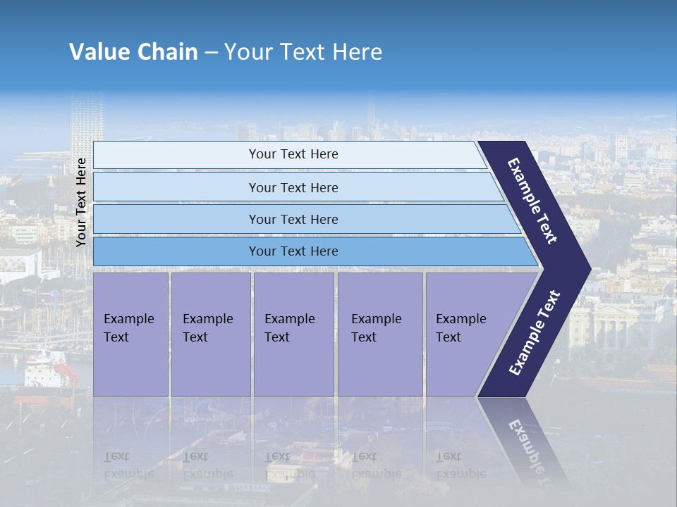 Yachts Mountains Seafarer PowerPoint Template