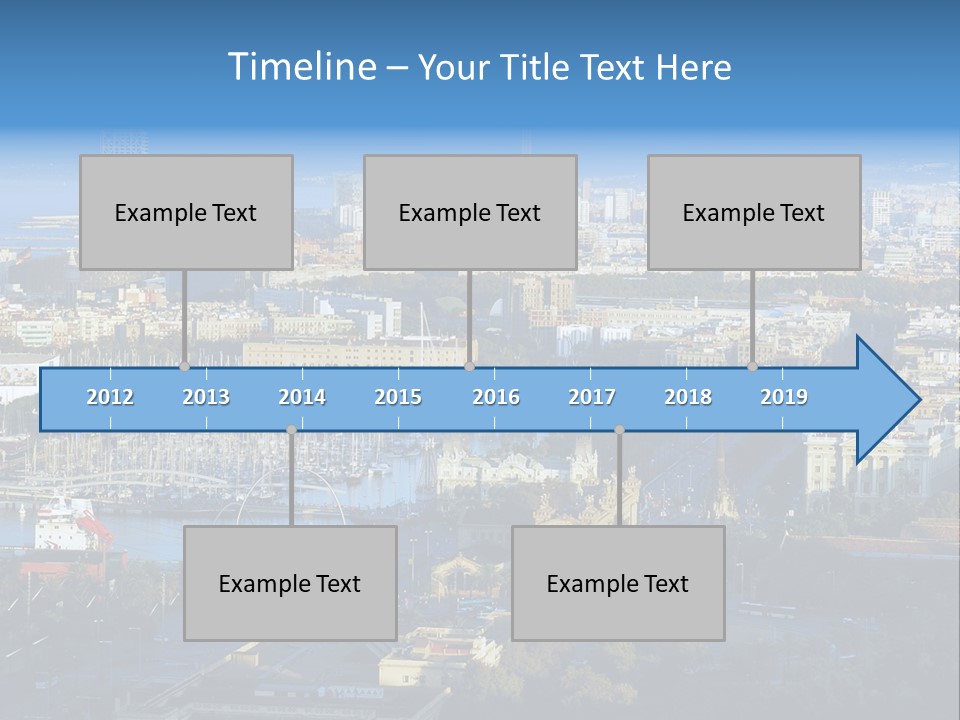 Yachts Mountains Seafarer PowerPoint Template