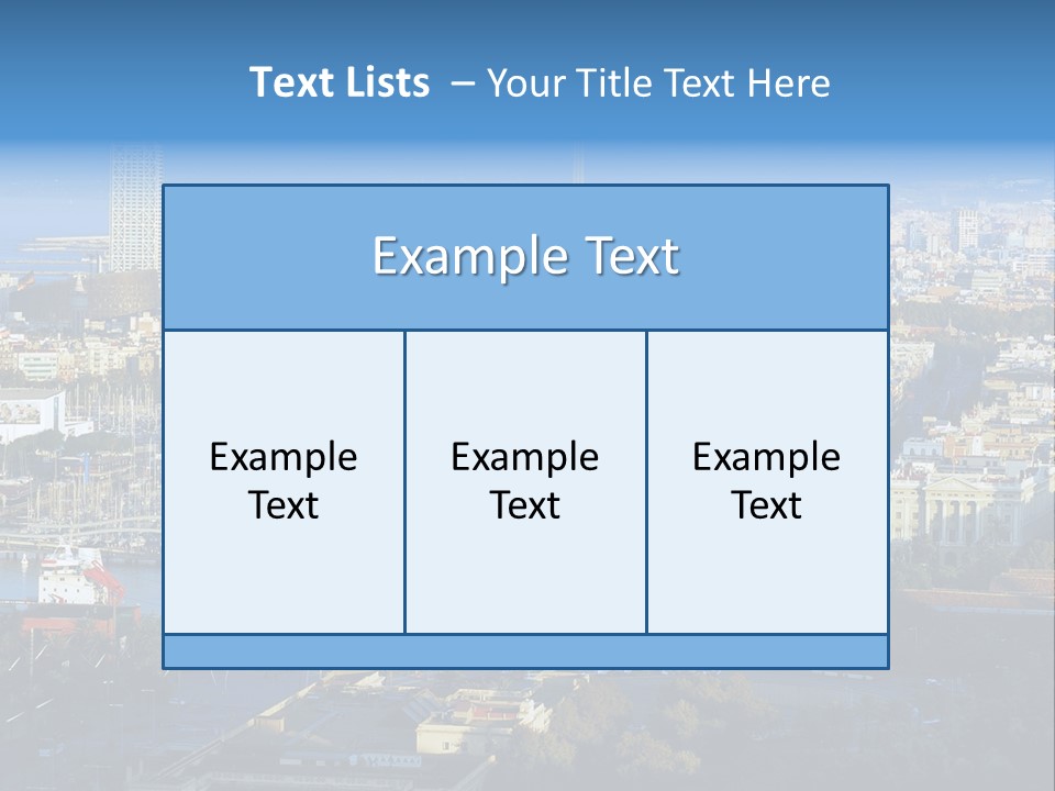 Yachts Mountains Seafarer PowerPoint Template