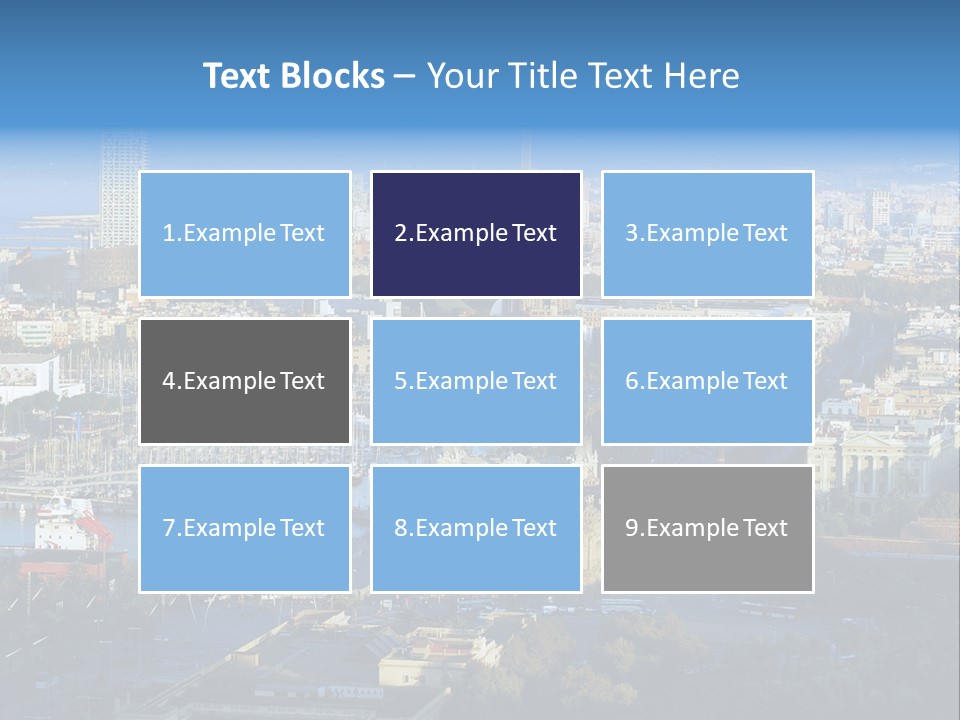 Yachts Mountains Seafarer PowerPoint Template