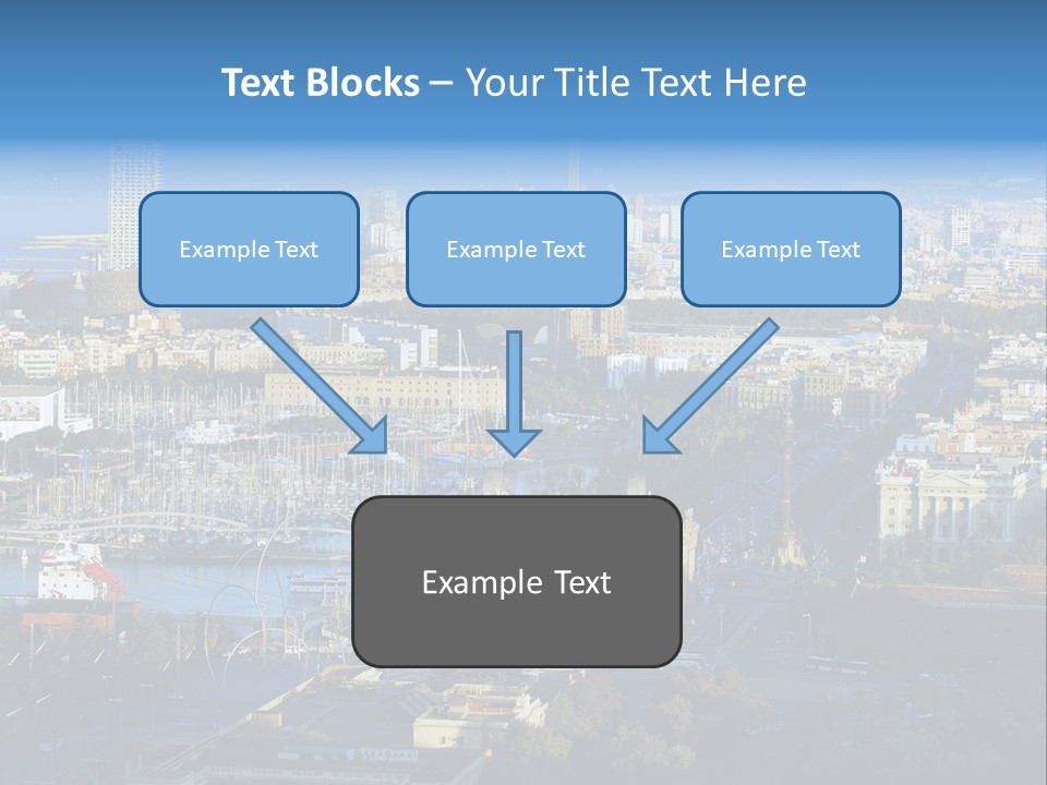 Yachts Mountains Seafarer PowerPoint Template