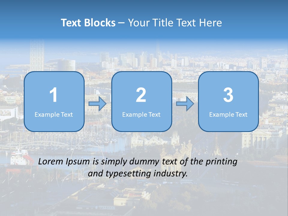 Yachts Mountains Seafarer PowerPoint Template