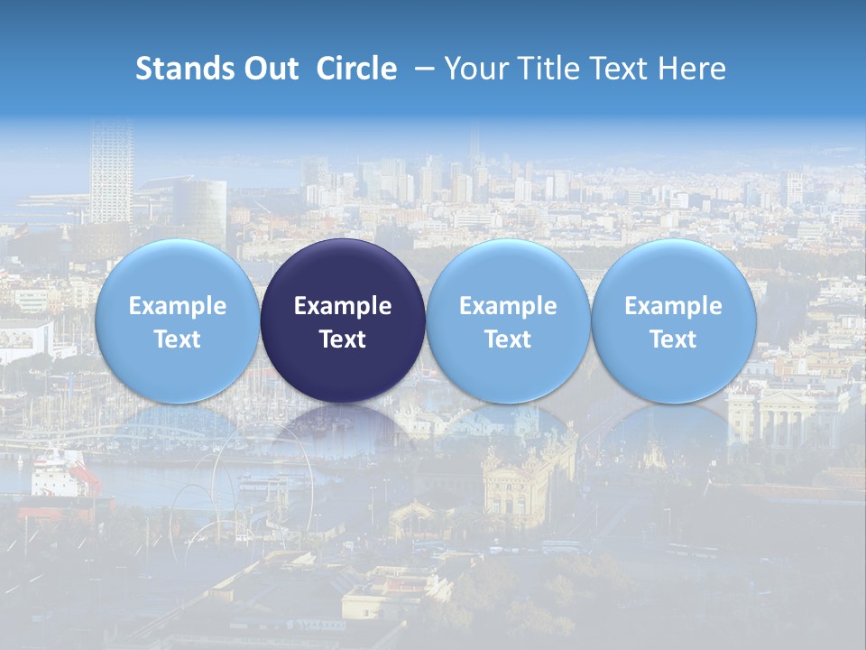 Yachts Mountains Seafarer PowerPoint Template