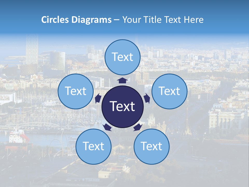 Yachts Mountains Seafarer PowerPoint Template