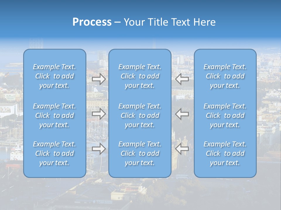 Yachts Mountains Seafarer PowerPoint Template