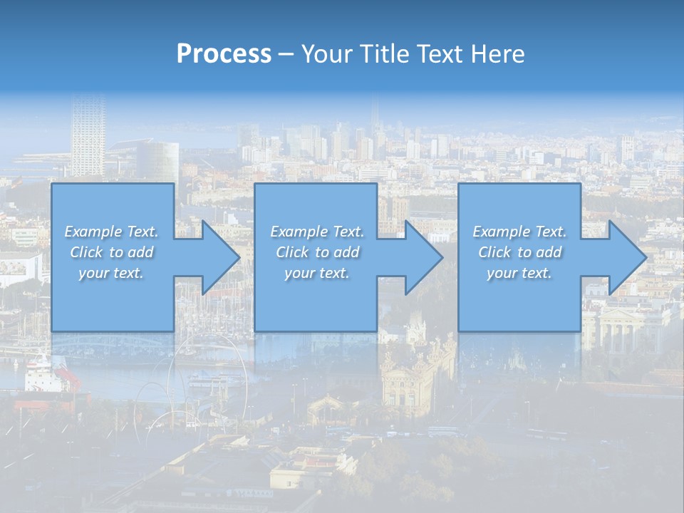 Yachts Mountains Seafarer PowerPoint Template