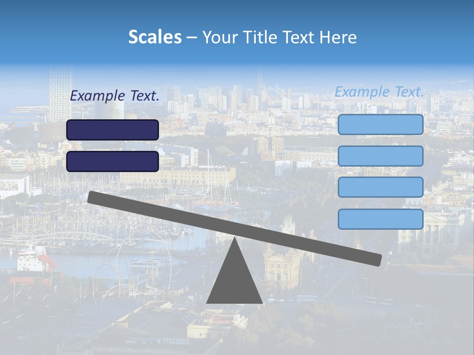 Yachts Mountains Seafarer PowerPoint Template
