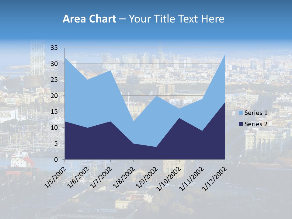 Yachts Mountains Seafarer PowerPoint Template