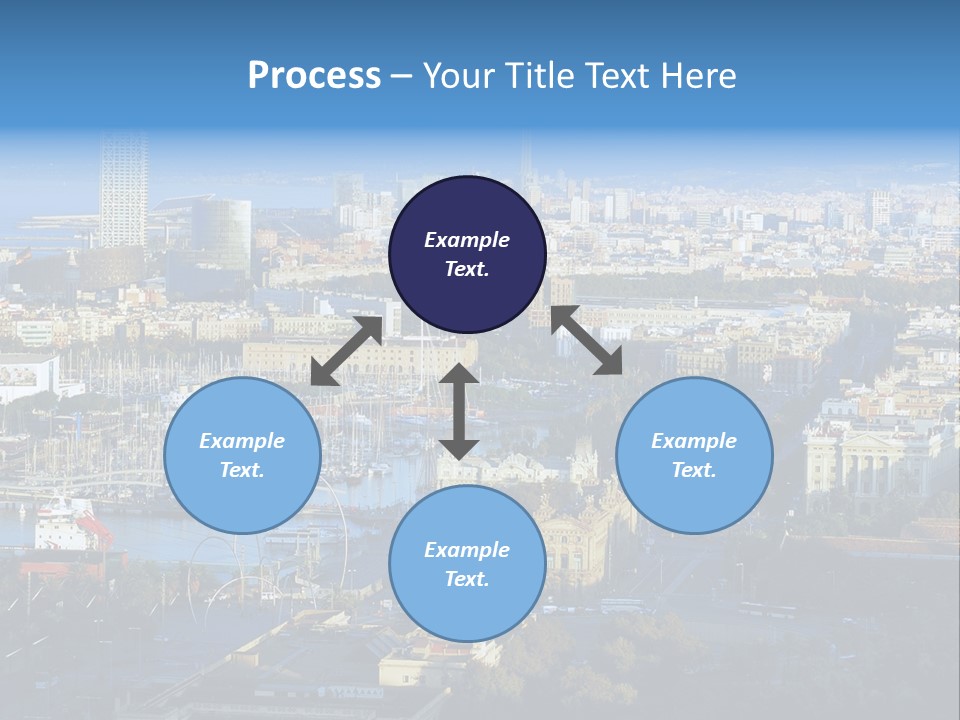 Yachts Mountains Seafarer PowerPoint Template