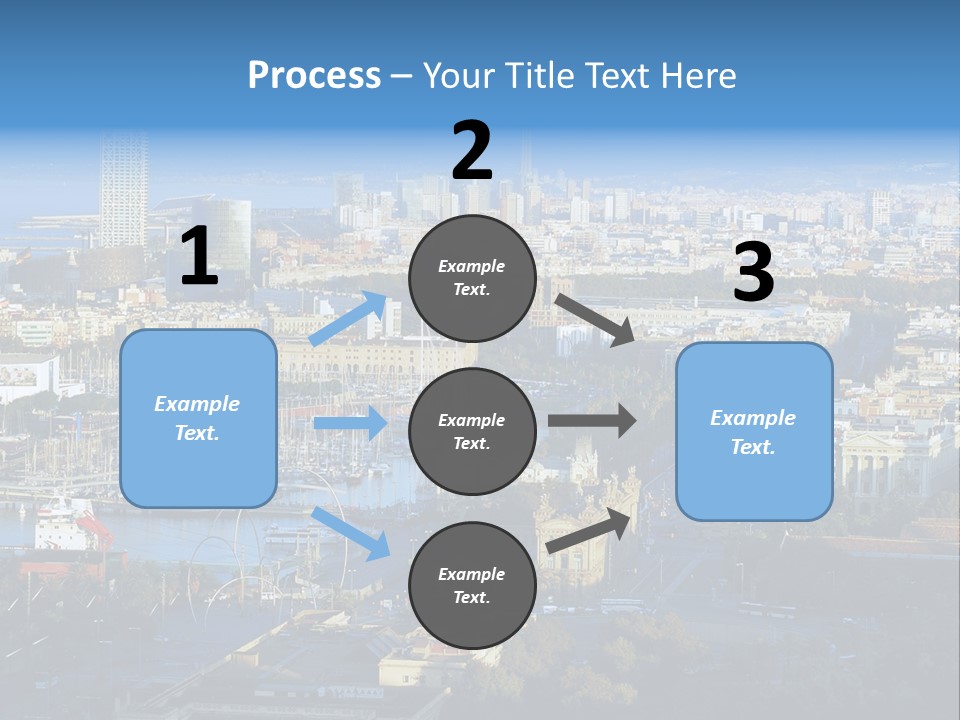 Yachts Mountains Seafarer PowerPoint Template