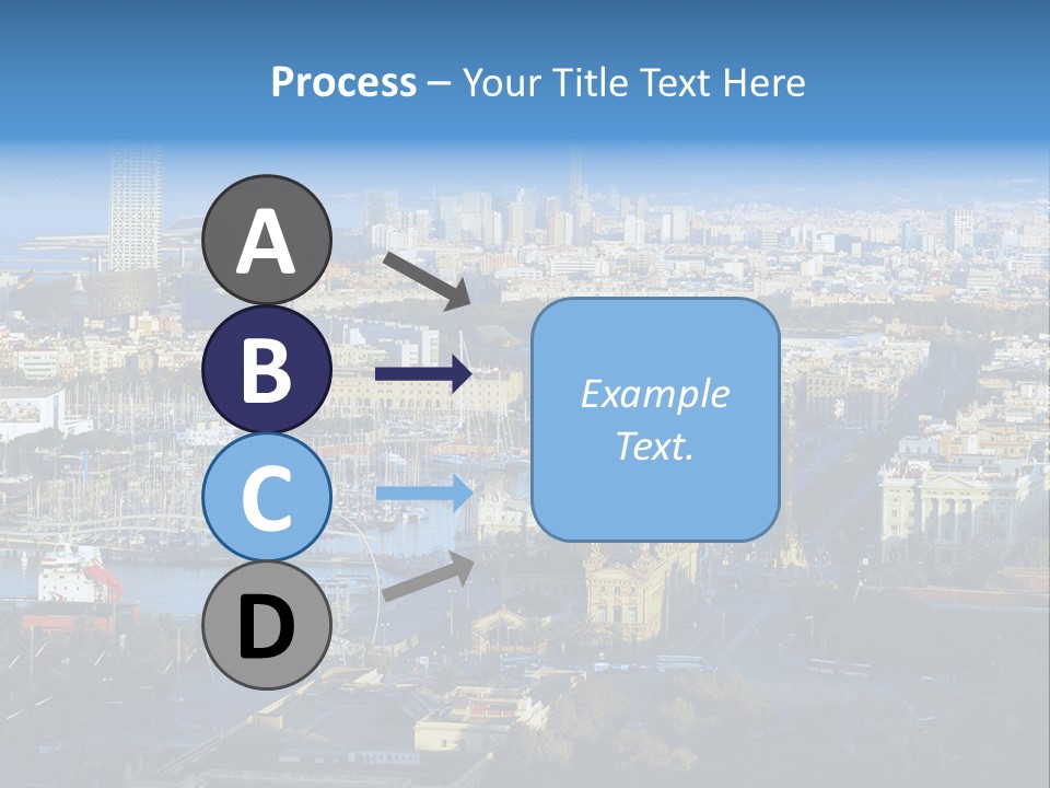 Yachts Mountains Seafarer PowerPoint Template