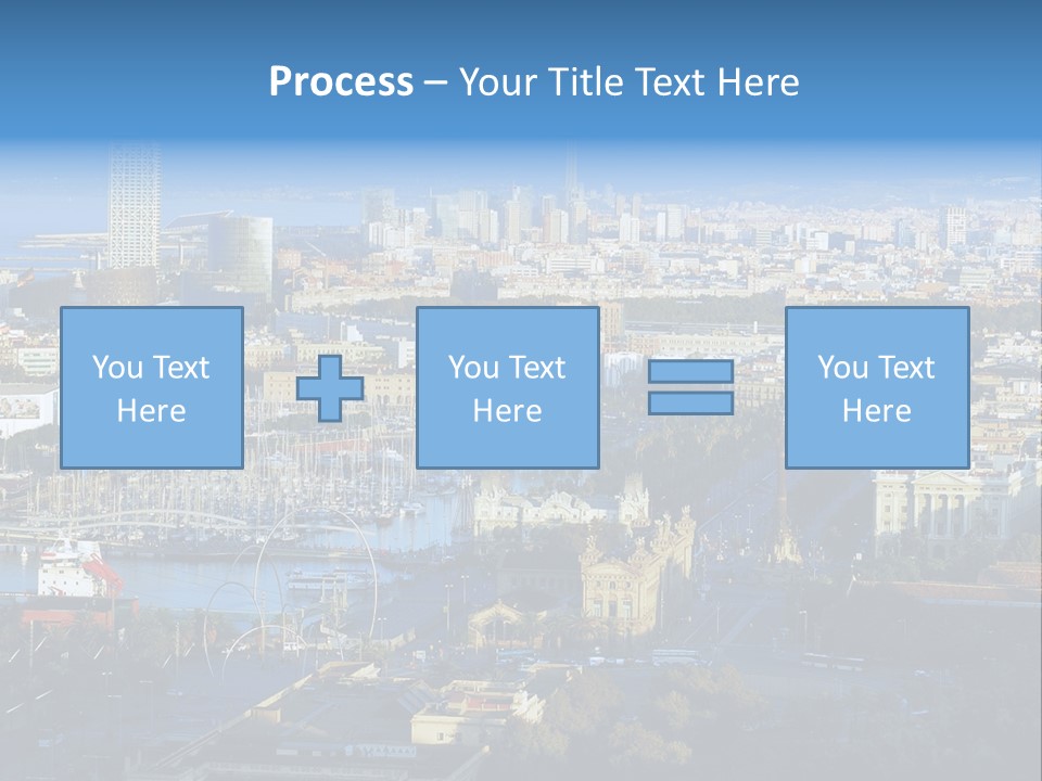 Yachts Mountains Seafarer PowerPoint Template