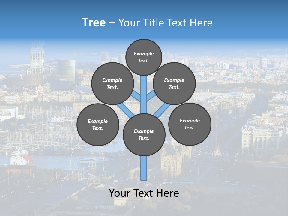 Yachts Mountains Seafarer PowerPoint Template