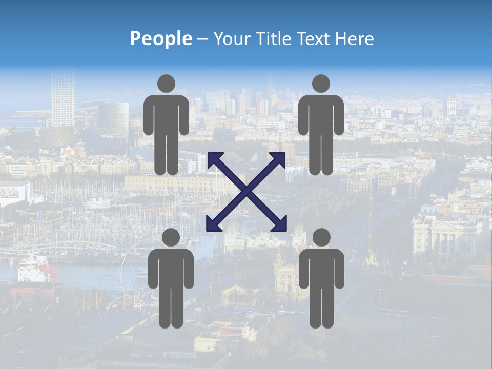 Yachts Mountains Seafarer PowerPoint Template