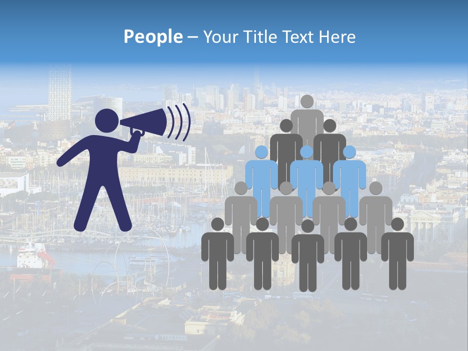 Yachts Mountains Seafarer PowerPoint Template