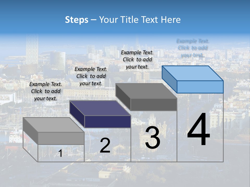 Yachts Mountains Seafarer PowerPoint Template