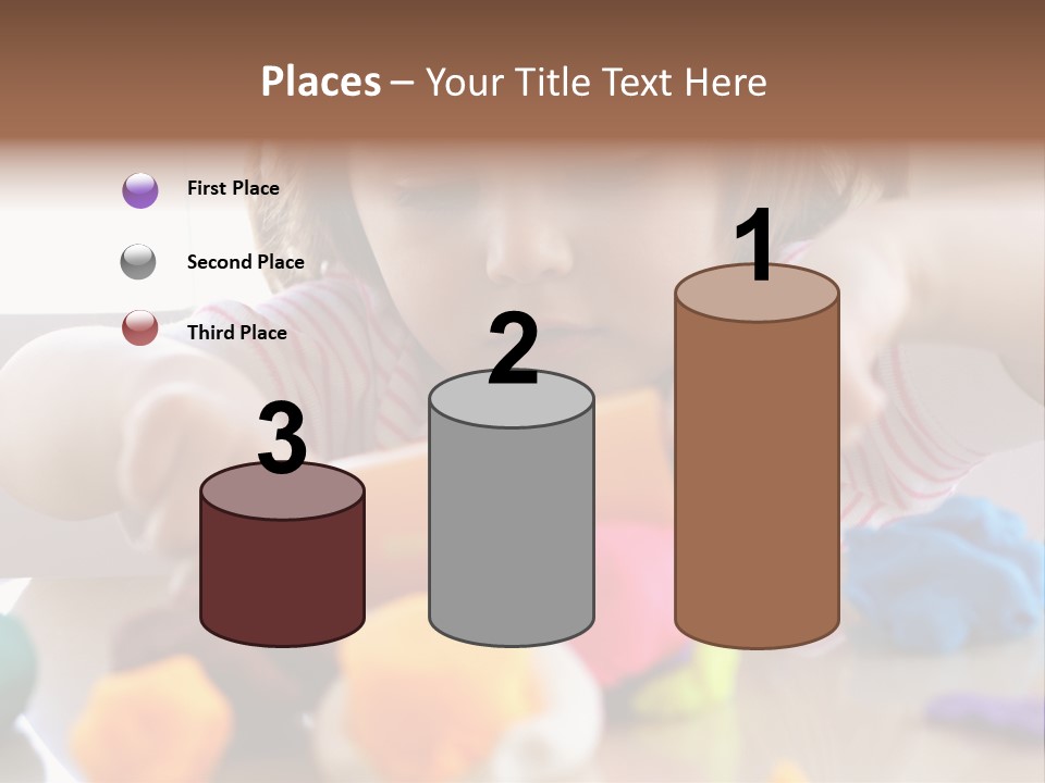 Preschooler Putty Clay PowerPoint Template